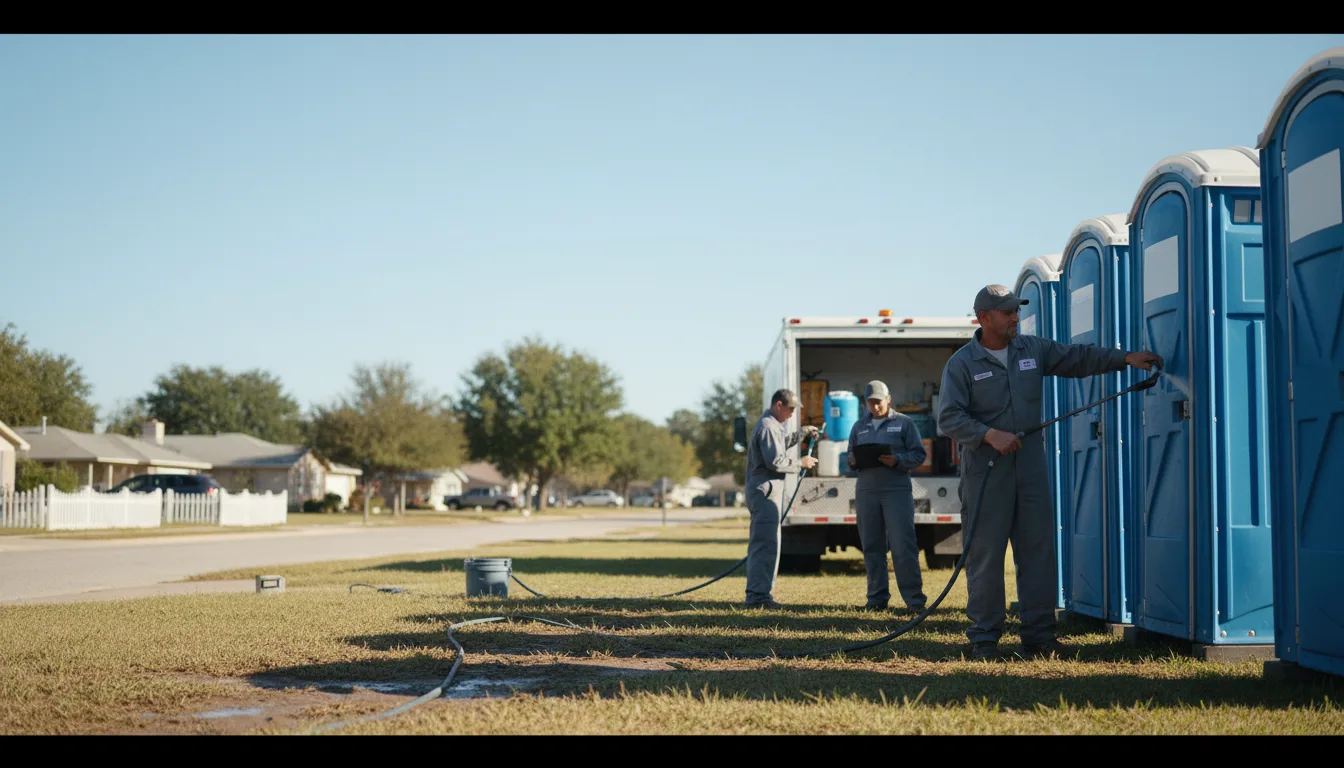 Long-Term Portable Toilet Rental in Louise, MS near me